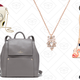 Tonti Street Cat Crossbody, $99 | Hamilton Height Cody, $169 | Wise Owl Pendant, $59 | Yarn Dyed Stripe Dress, $79